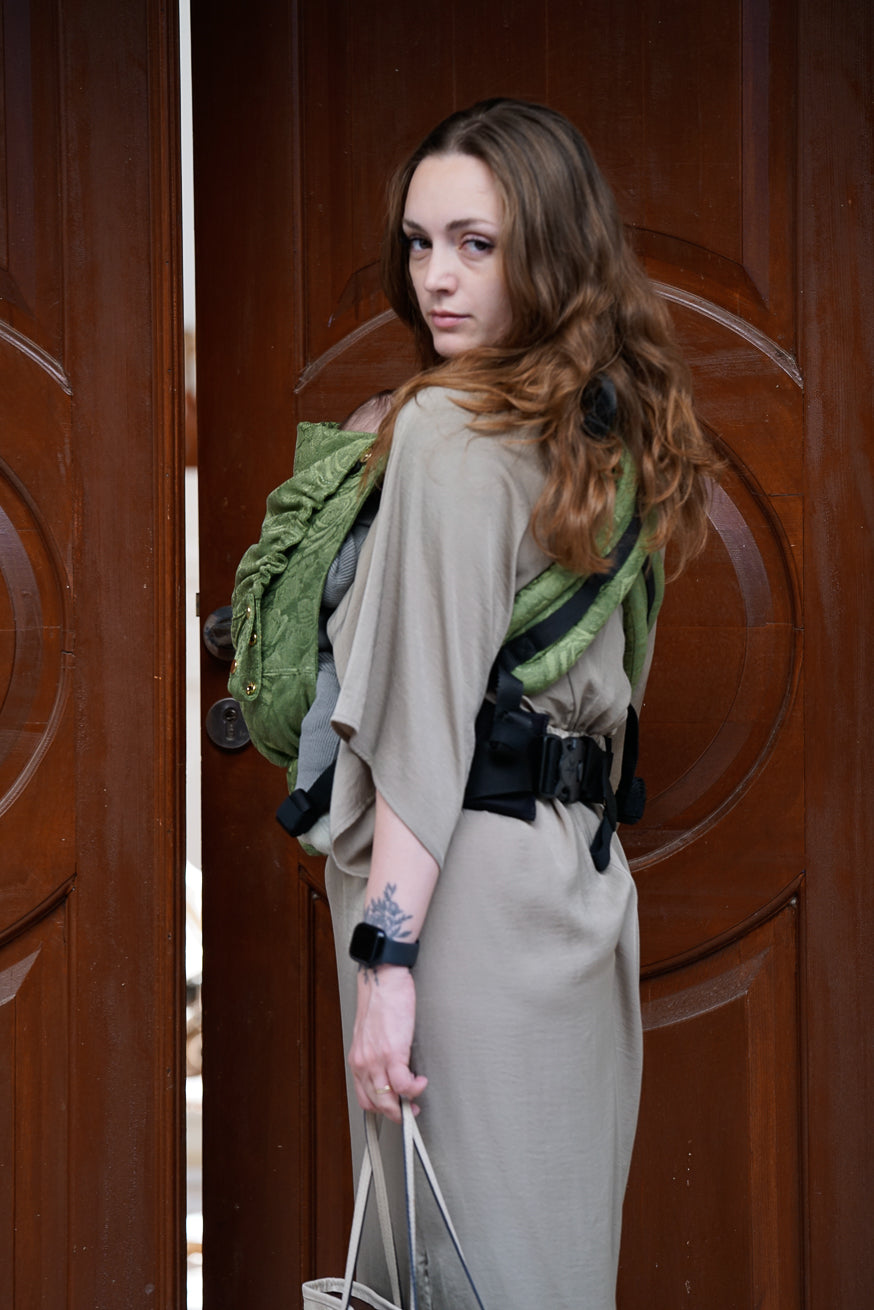 kantoreppu Flip X Vihreä ruusu