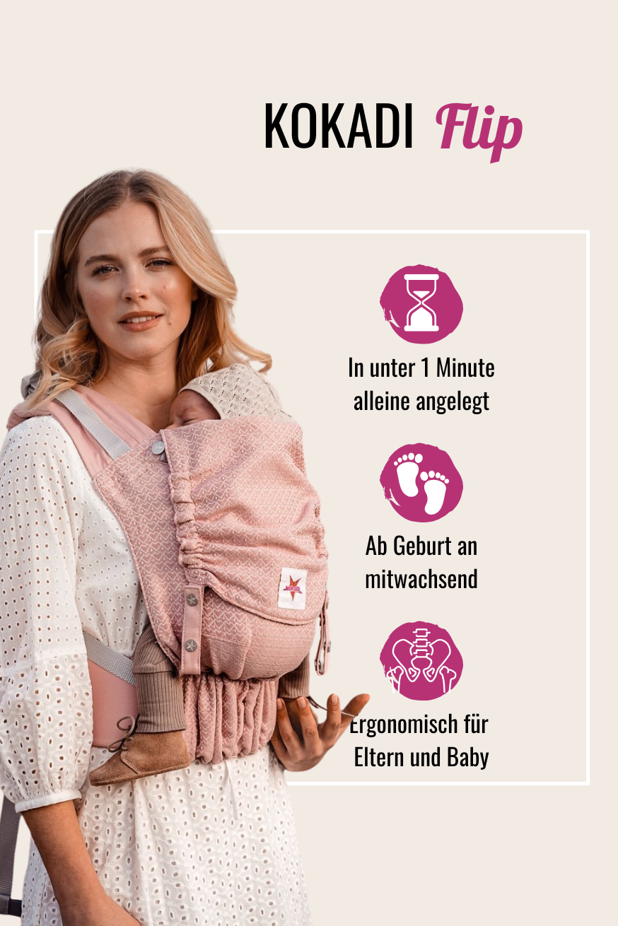 Детский перевозчик переворачивается Heart2Heart Rosé