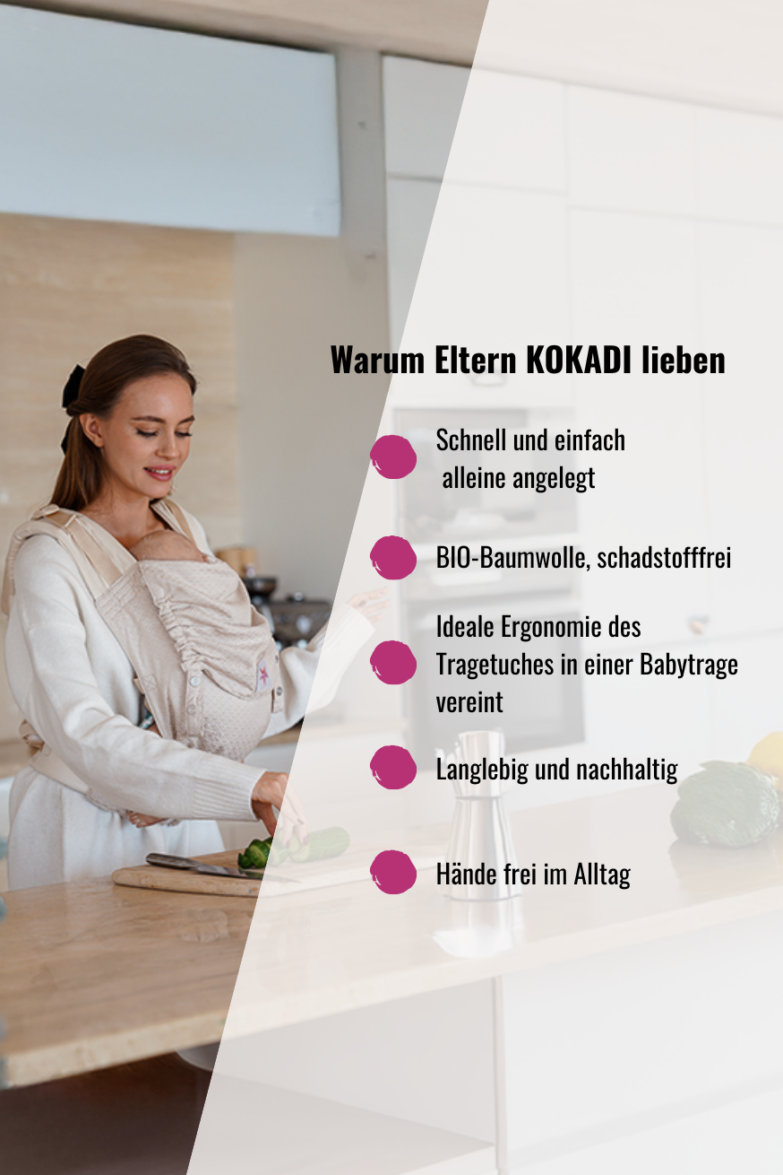 Barnbärare Taitai Heart2heart Cream