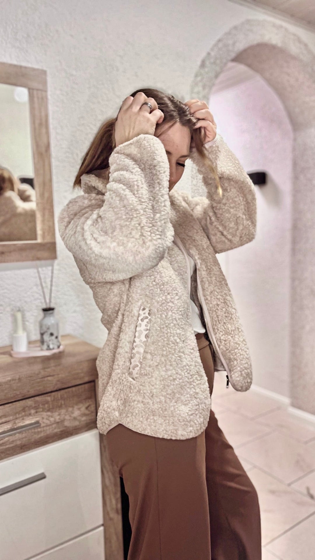 Ношение свитера