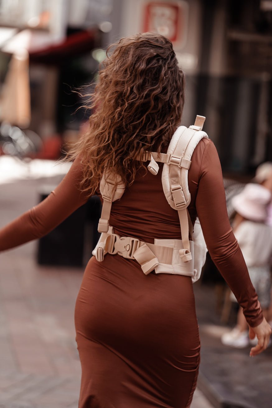 Babytrage Flip Lilenia Latte Macchiato - KOKADI