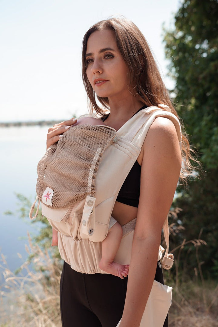 Baby Carrier Flip Performance Air Just Cream - KOKADI