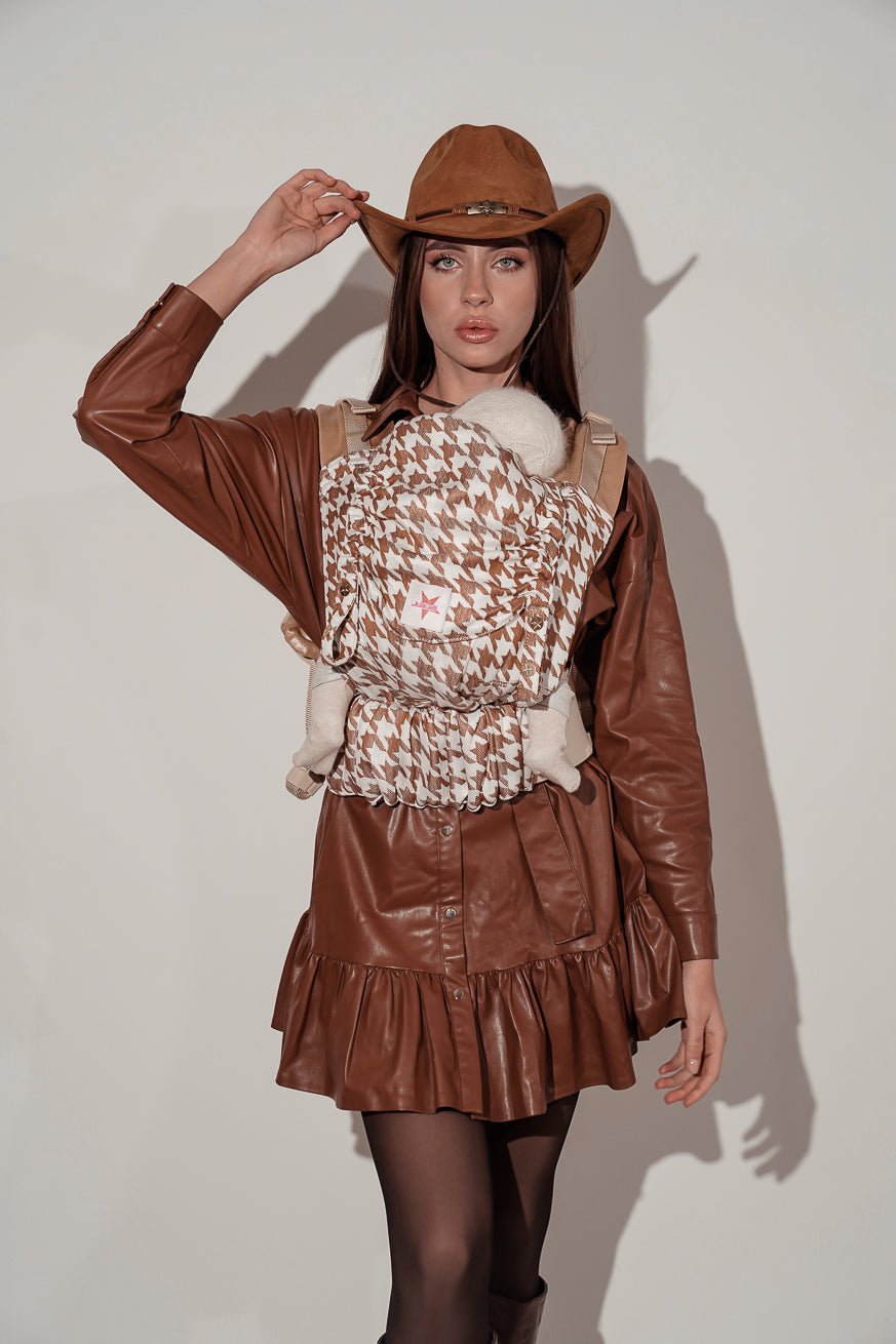 bärsele Flip X Houndstooth Latte Macchiato - KOKADI