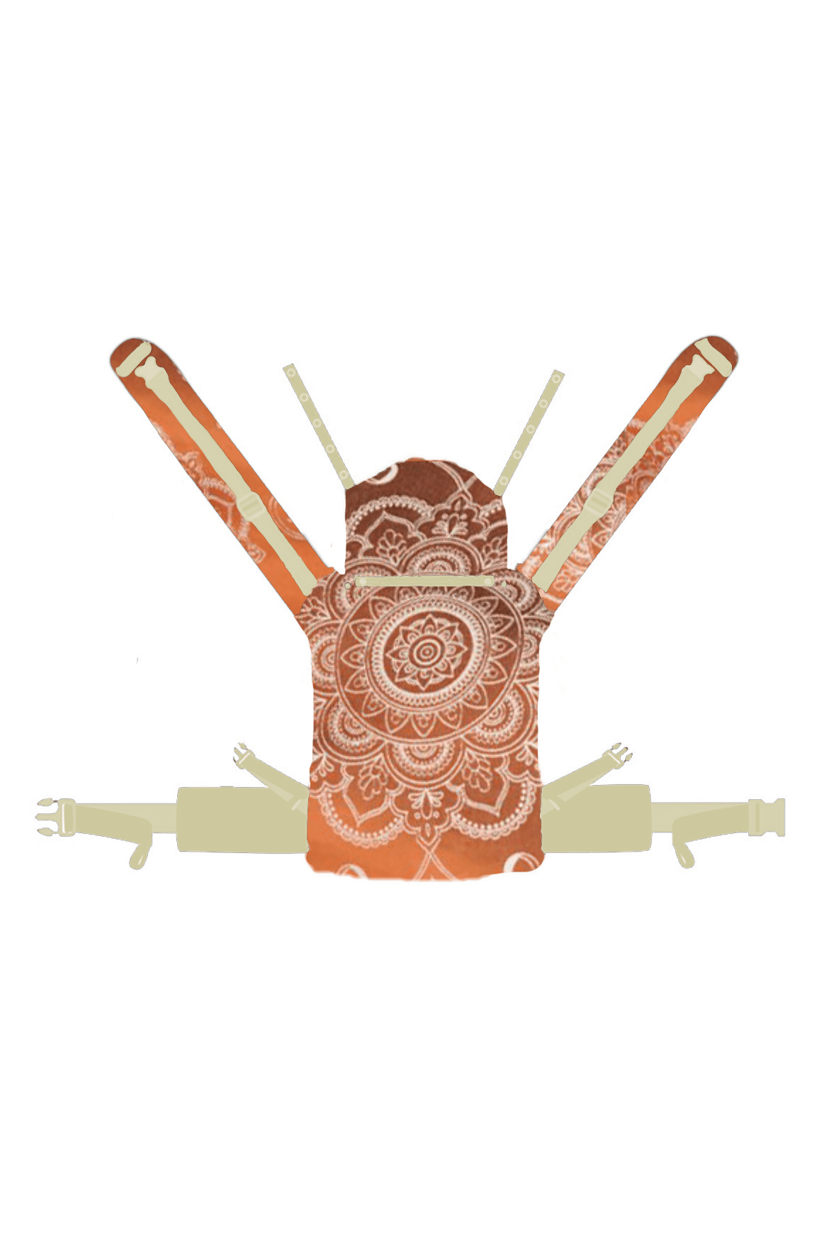 bæresele Flip X Mandala Latte Macchiato x Bamboo omvendt - KOKADI