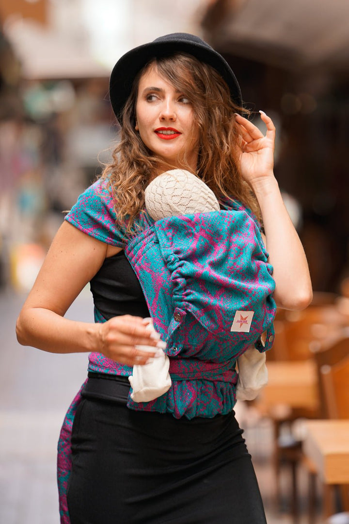 Babytrage WrapStar Snake Stella - KOKADI