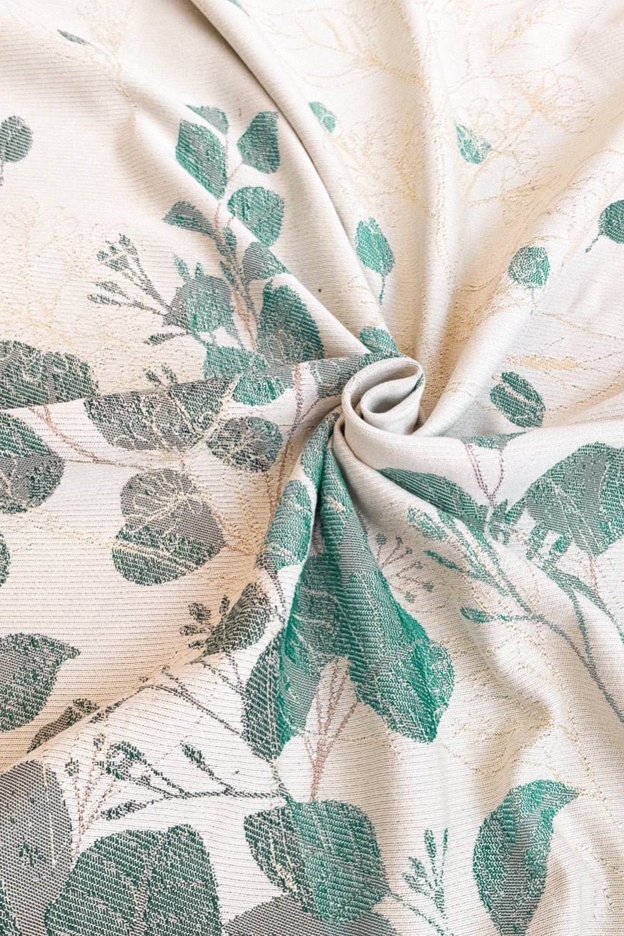 Manta de peluche Eucalipto Dorado - KOKADI