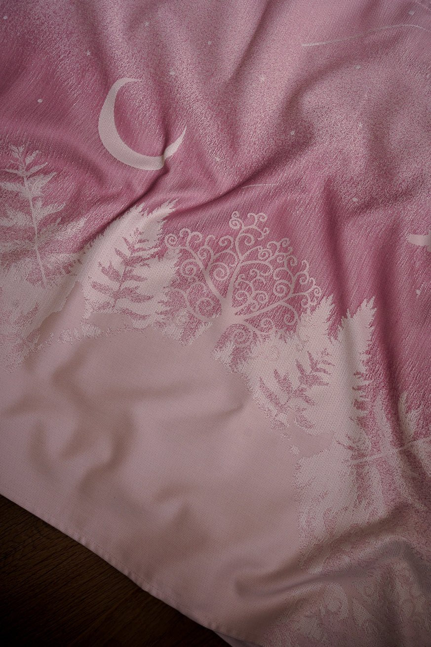 Écharpe de portage anneaux Forêt des loups Elaine - KOKADI