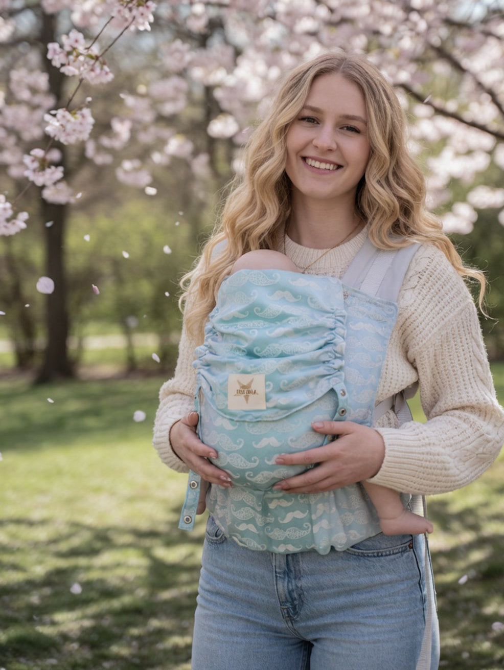 Baby Carrier Flip Mustache Malik
