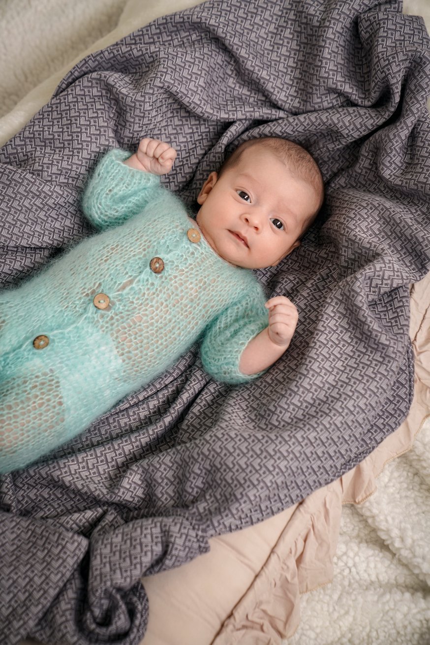 Babydeken Heart2Heart steen - KOKADI