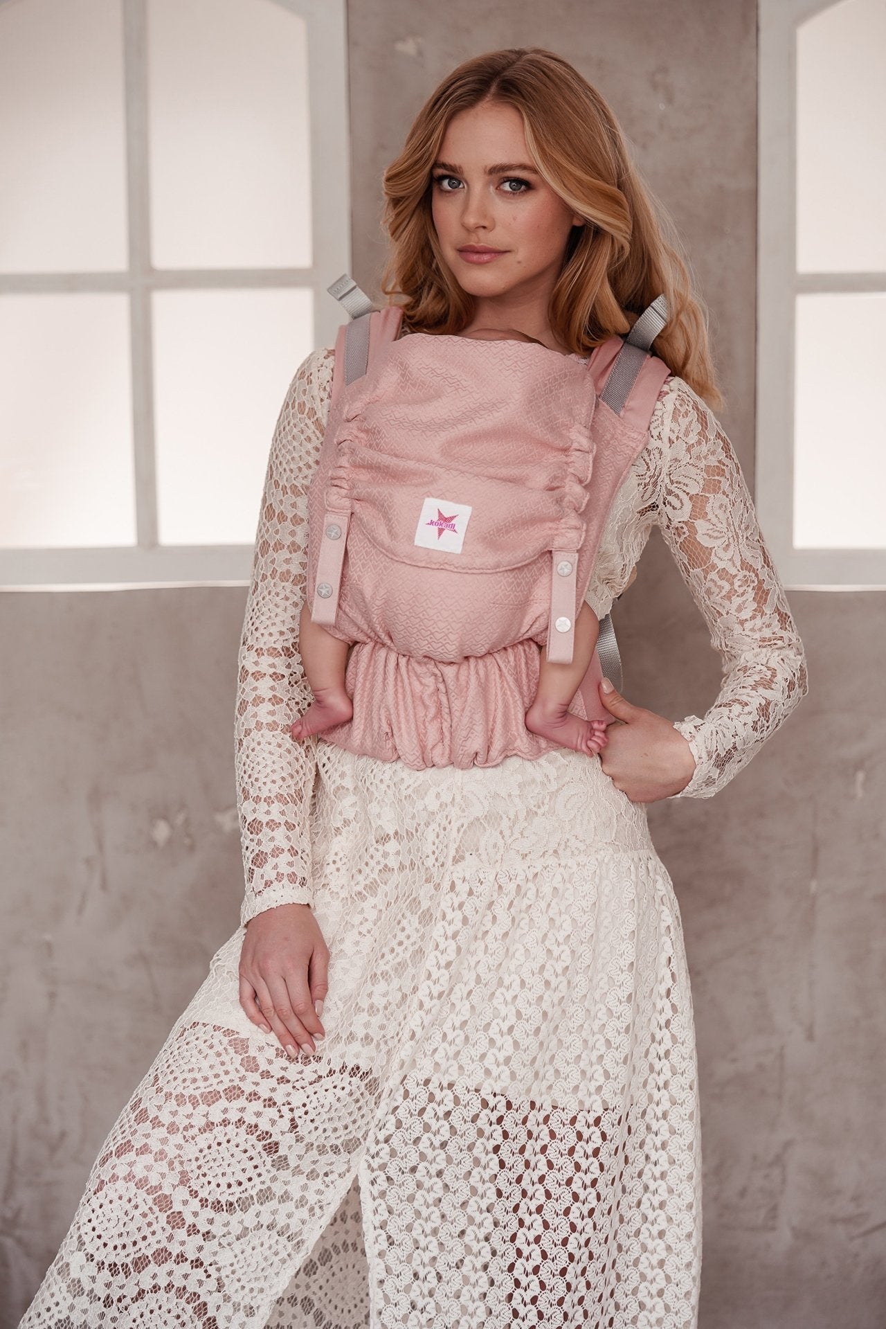 KOKADI Переноска для ребенка Флип Heart2Heart Розовое