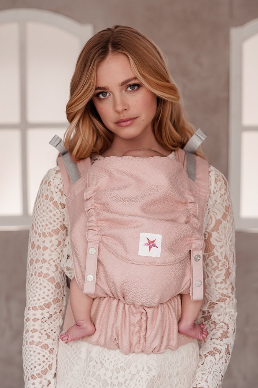 KOKADI Переноска для ребенка Флип Heart2Heart Розовое