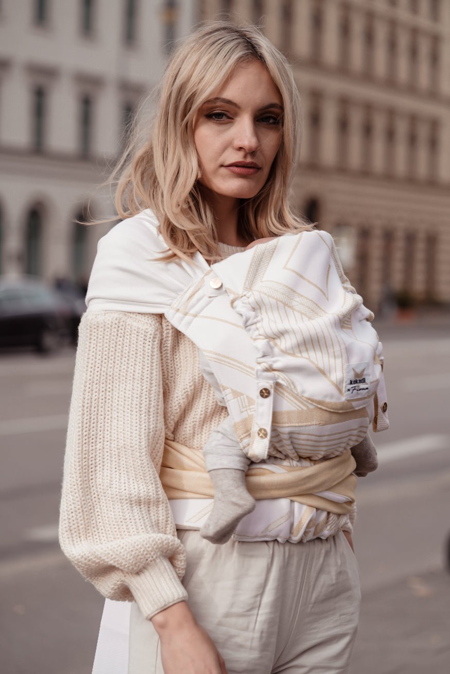 Переноска для ребенка WrapStar Goldschatz от Fiona Erdmann - KOKADI