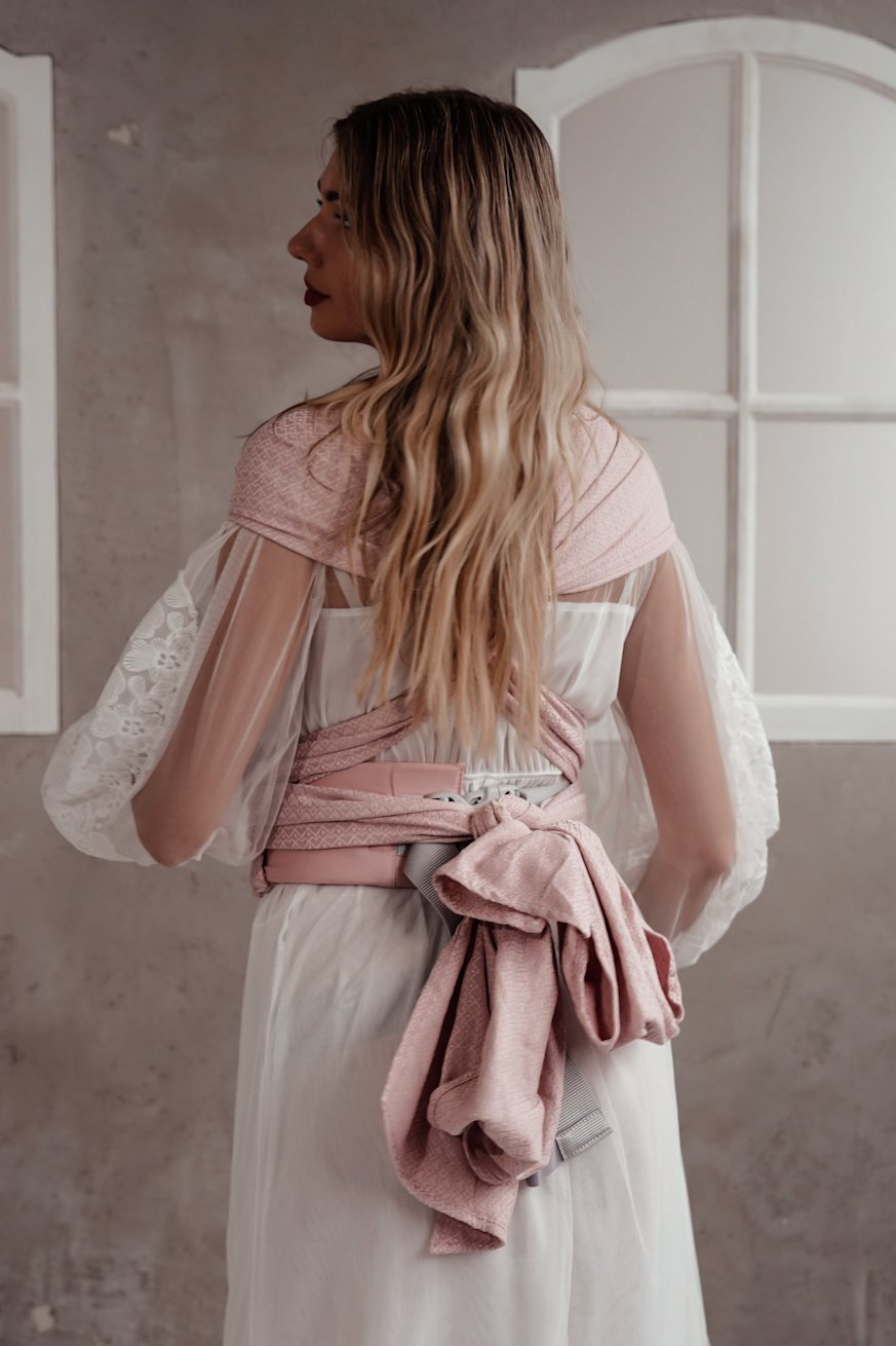 Переноска для ребенка ОбертываниеStar Heart2Heart Розовое - KOKADI