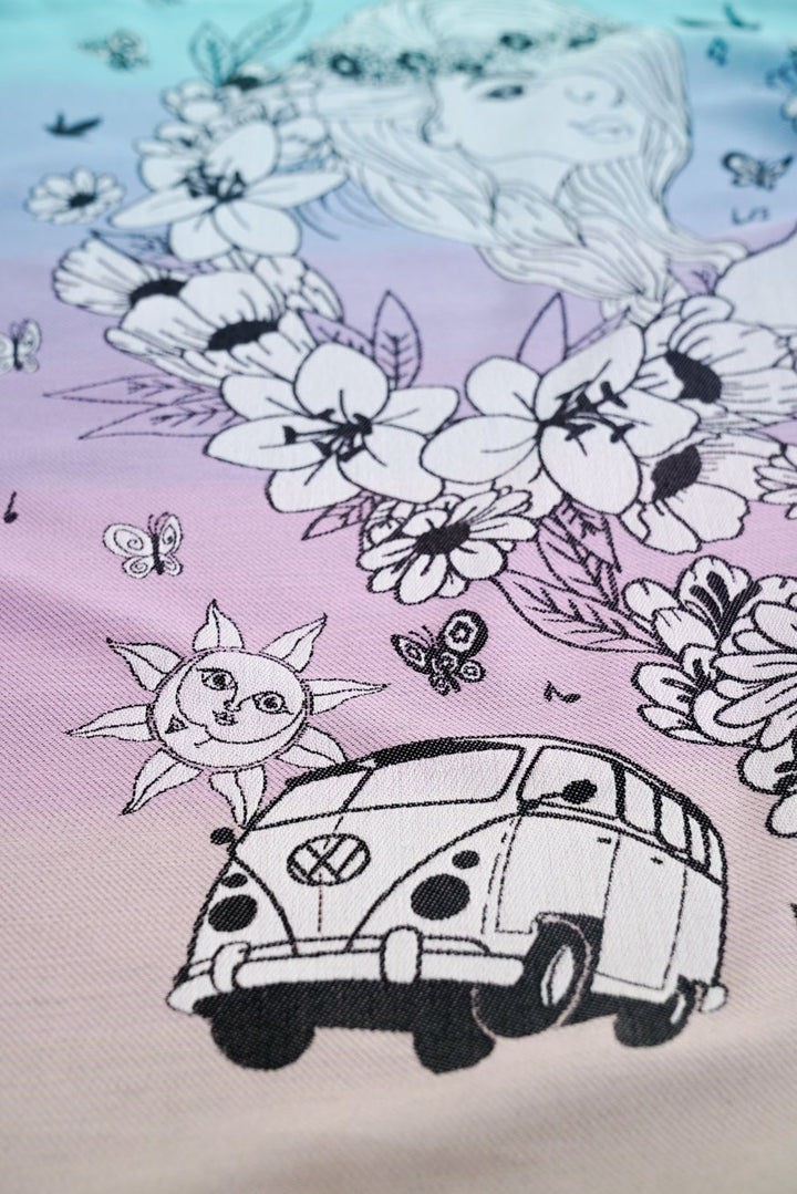 KOKADI Porte-Bébé WrapStar Marie hippie