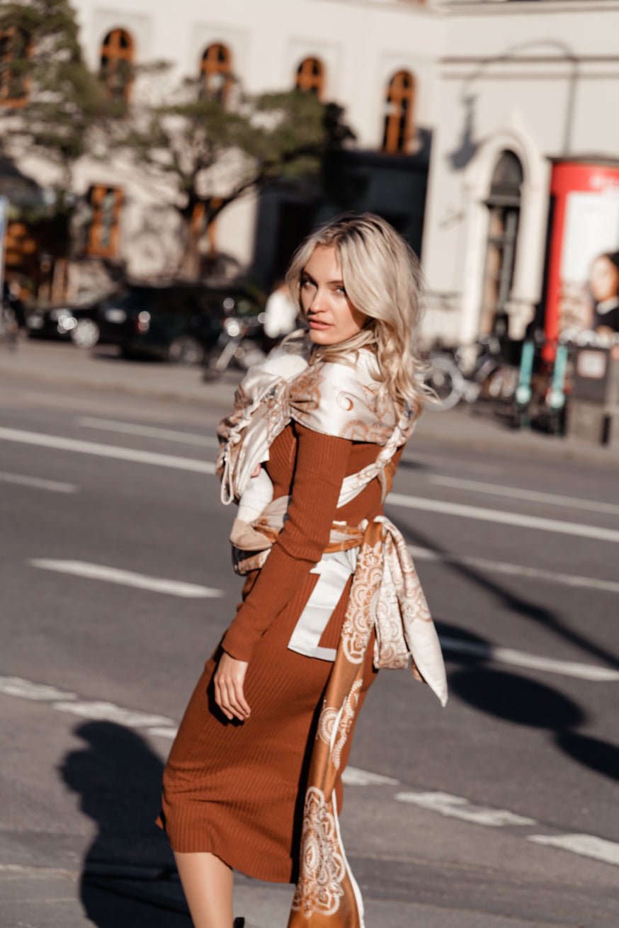 bæresele WrapStar Mandala Latte Macchiato - KOKADI