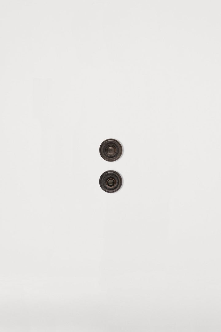 Кнопка мужская антрацит (новая) - KOKADI