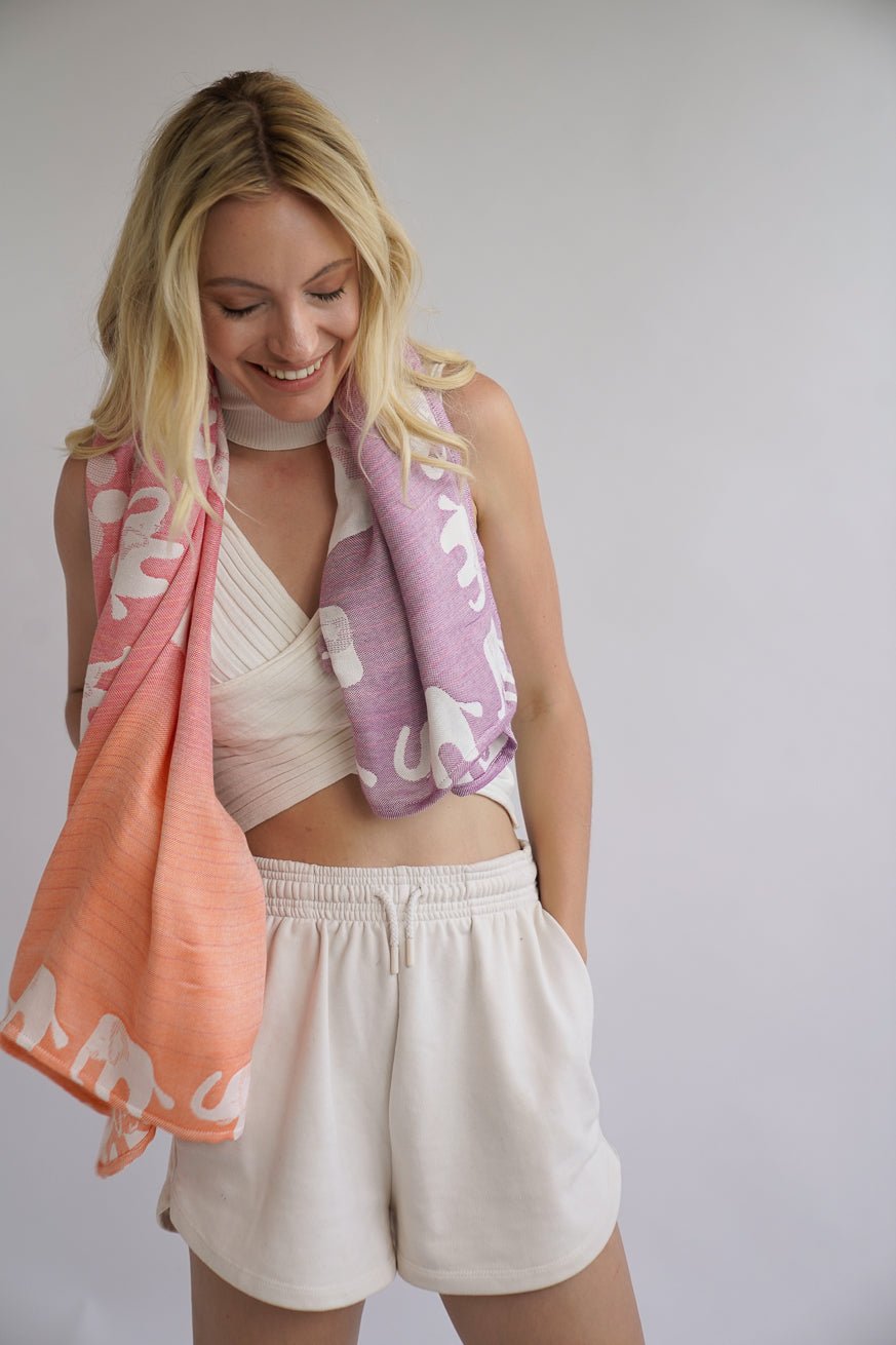 Knuffeldeken Olifant Parade Ella - KOKADI