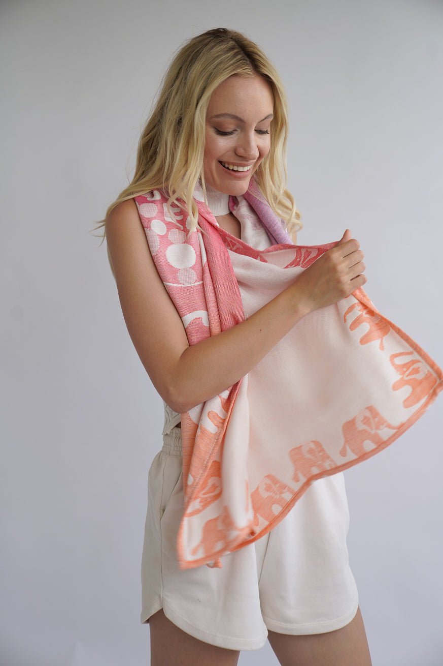 Knuffeldeken Olifant Parade Ella - KOKADI