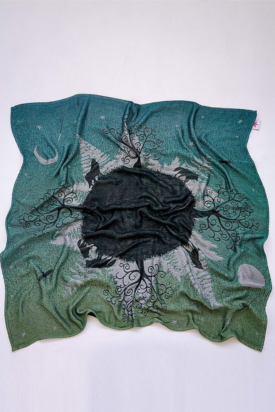 Knuffeldeken Forest of Wolves Finn - KOKADI