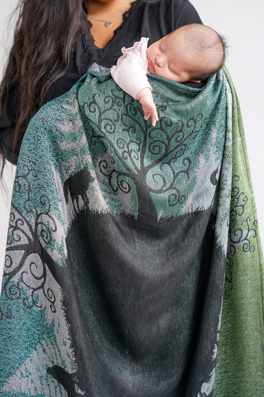 Knuffeldeken Forest of Wolves Finn - KOKADI