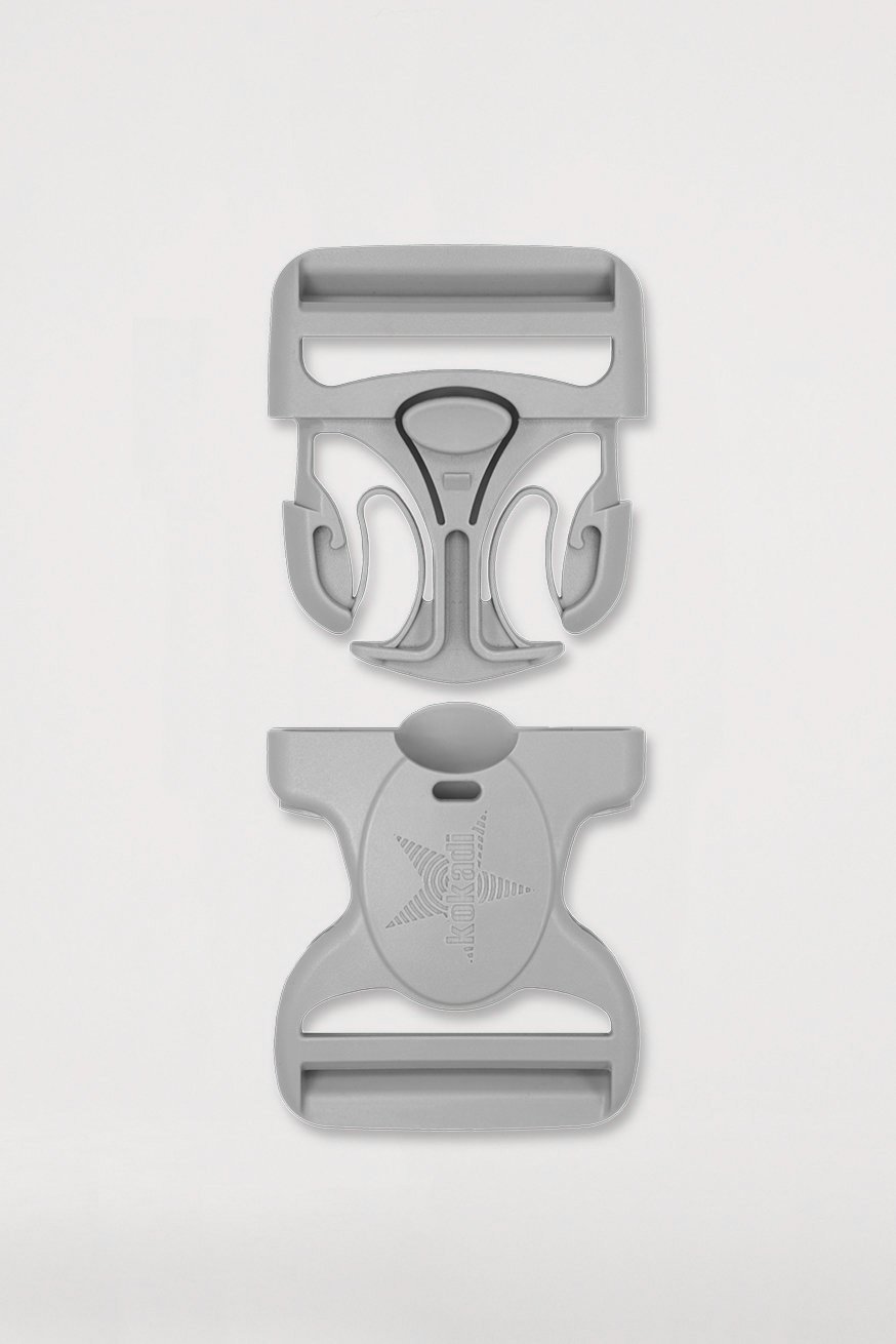 Πόρπη 50mm SilverLine κούμπωμα αστέρι - KOKADI