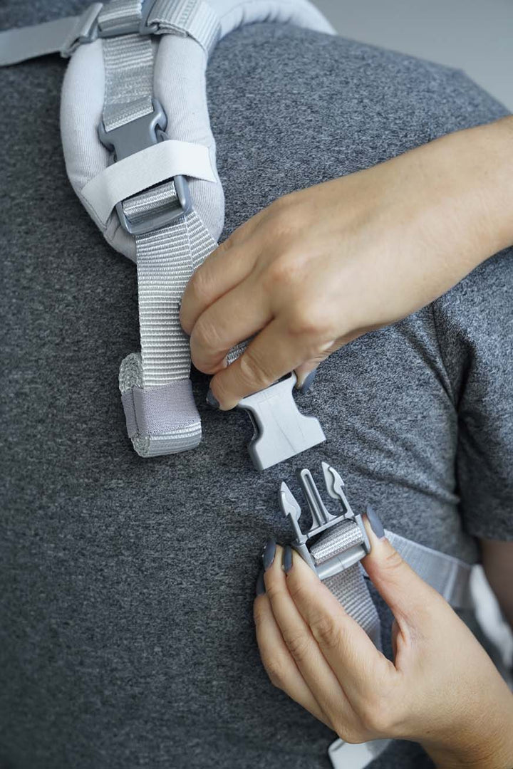 Axelremsförlängningsspänne Silverline glänsande - KOKADI